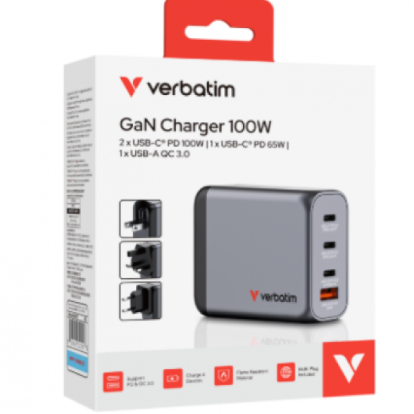 Verbatim USB Charger 100W